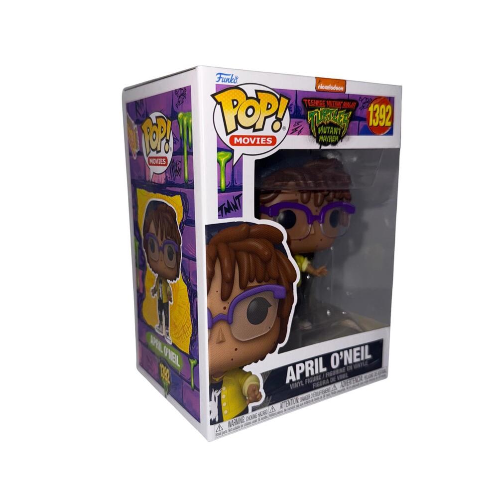 NIB Funko Pop! Movies TMNT Mutant Mayhem April O'Neil #1392